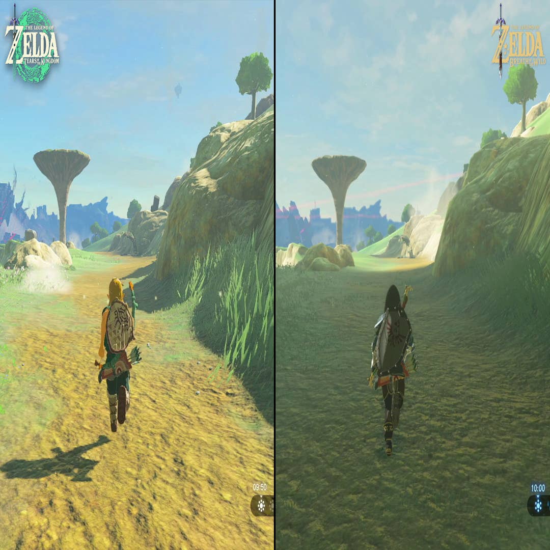 The Legend of Zelda: Tears of the Kingdom vs. Breath of the Wild