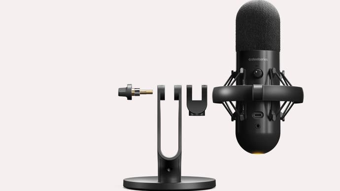 Псевдоним Steelseries и псевдоним Pro микрофоны