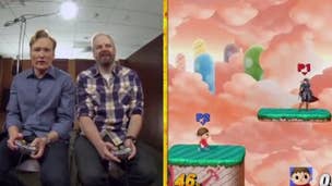 Clueless Gamer Conan O'Brien gets smashed in Super Smash Bros. Wii U