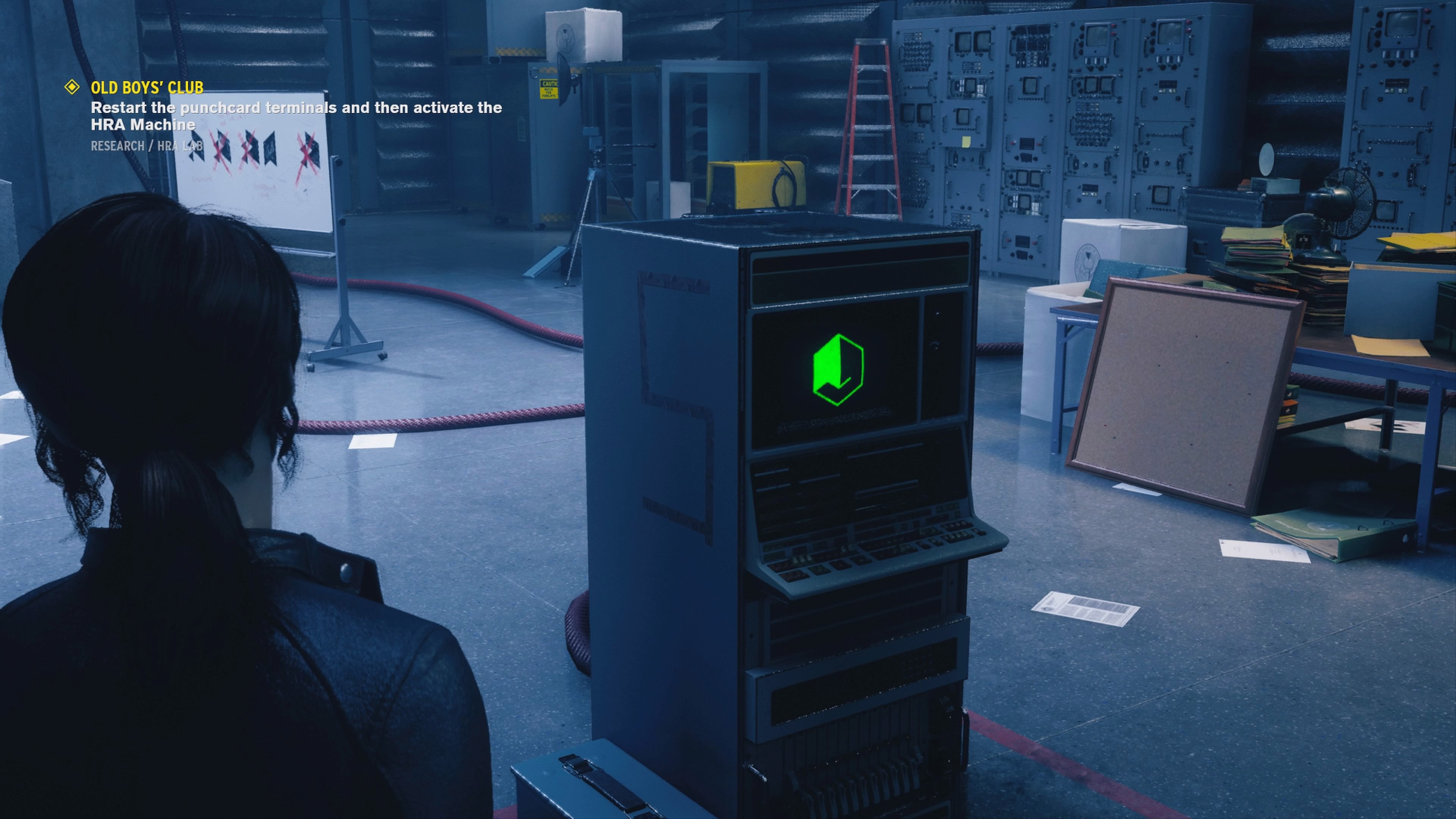 Control Terminals Puzzle How to Activate the Punchcard Terminals and