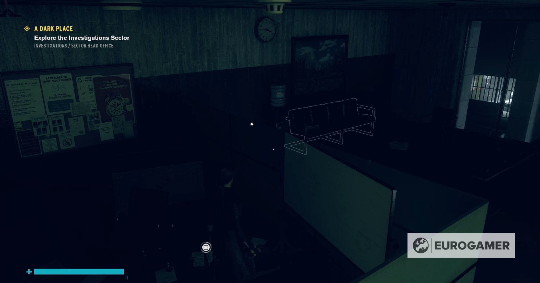 Control AWE DLC walkthrough - A Dark Place mission: Explore the ...