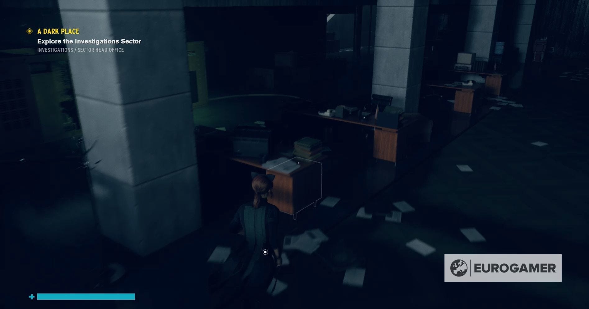 Control AWE DLC walkthrough - A Dark Place mission: Explore the ...