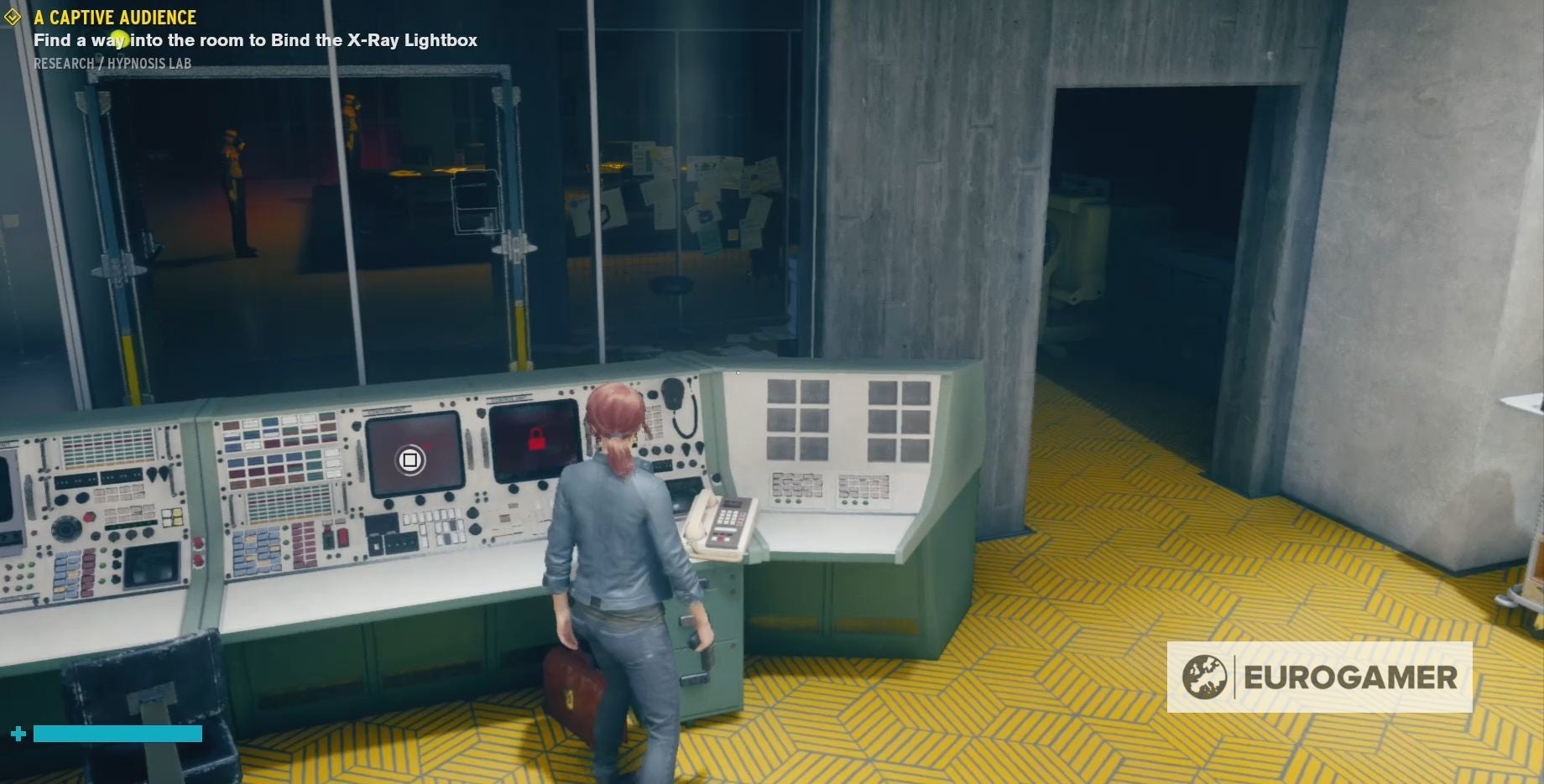 Control A Captive Audience mission, XRay Lightbox puzzle explained