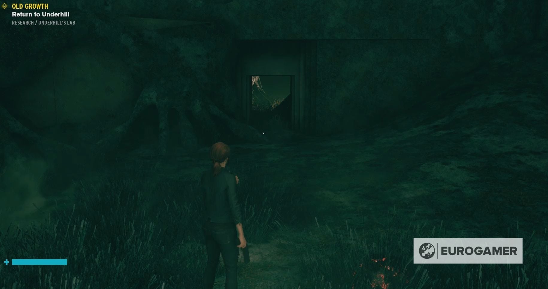 Control Old Growth finding the Mold samples and defeating Mold1