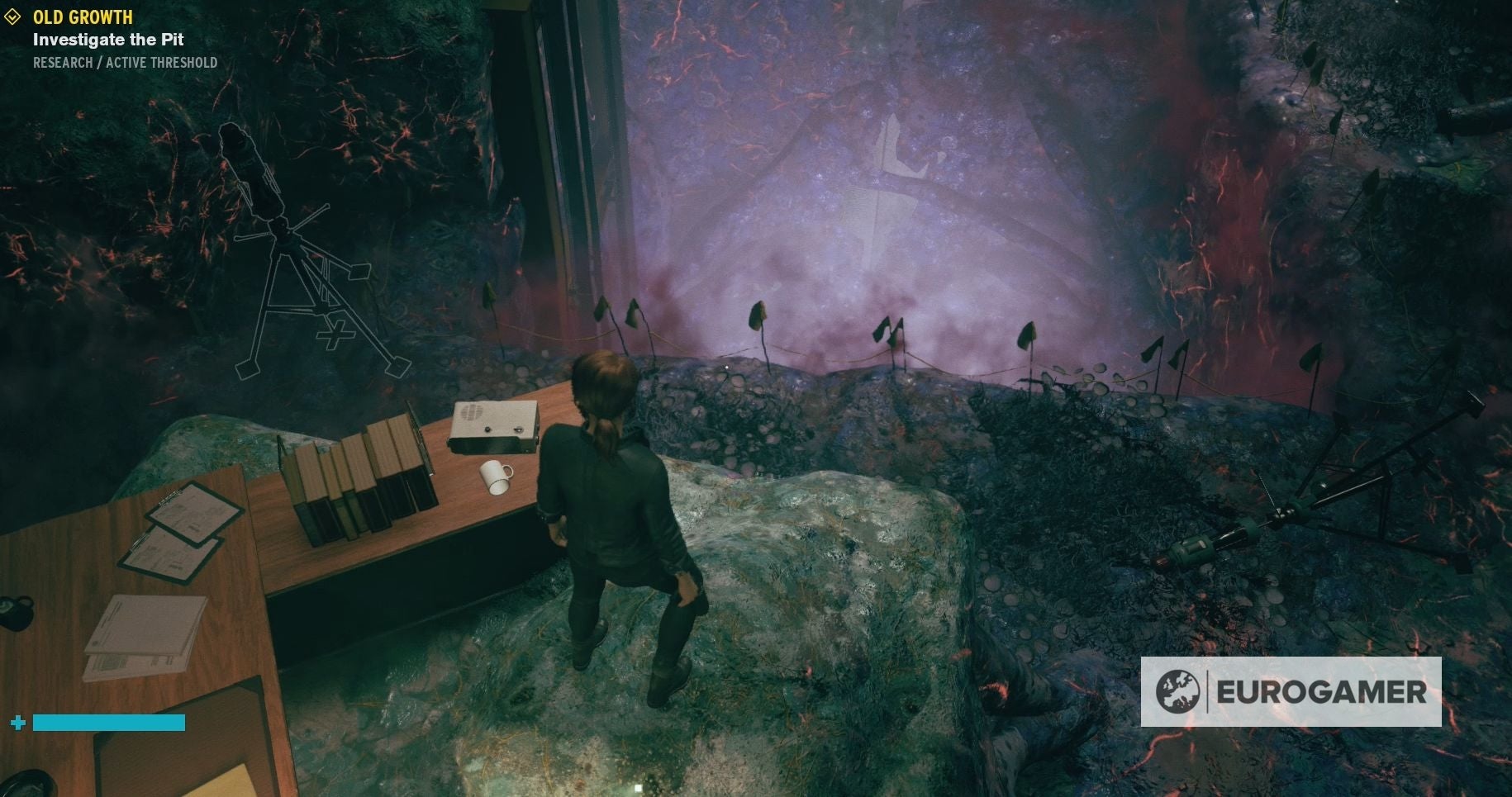 Control Old Growth finding the Mold samples and defeating Mold1