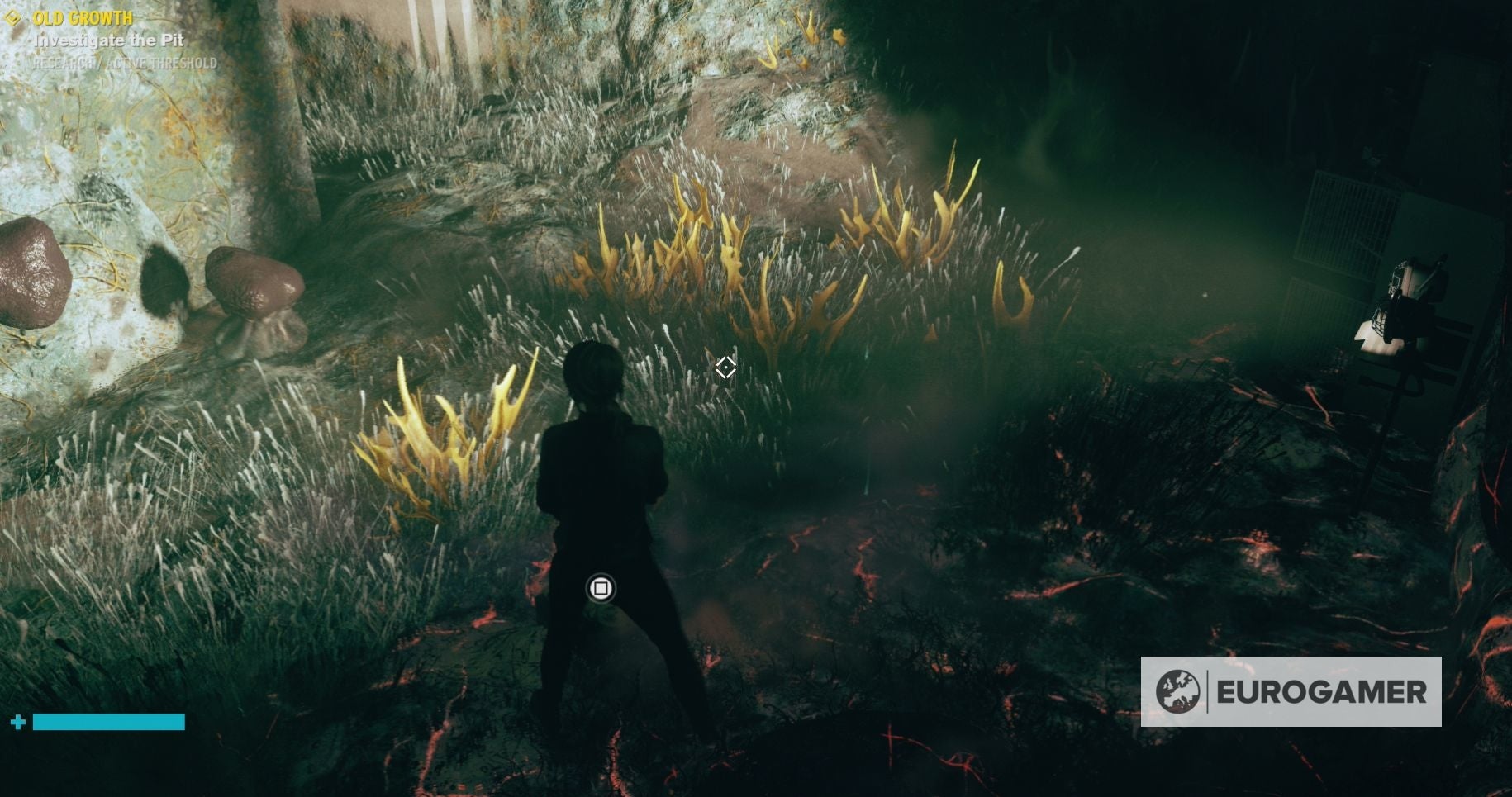 Control Old Growth finding the Mold samples and defeating Mold1