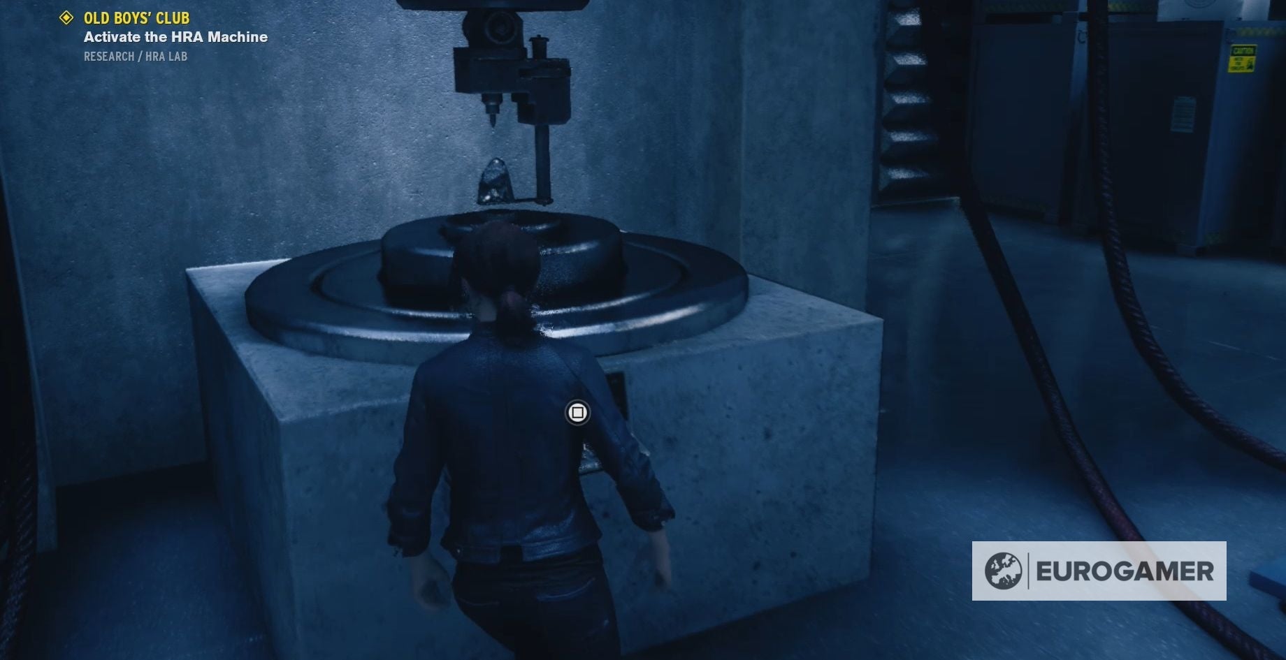 Control Punchcard locations, Punchcard puzzle solution, HRA Lab and