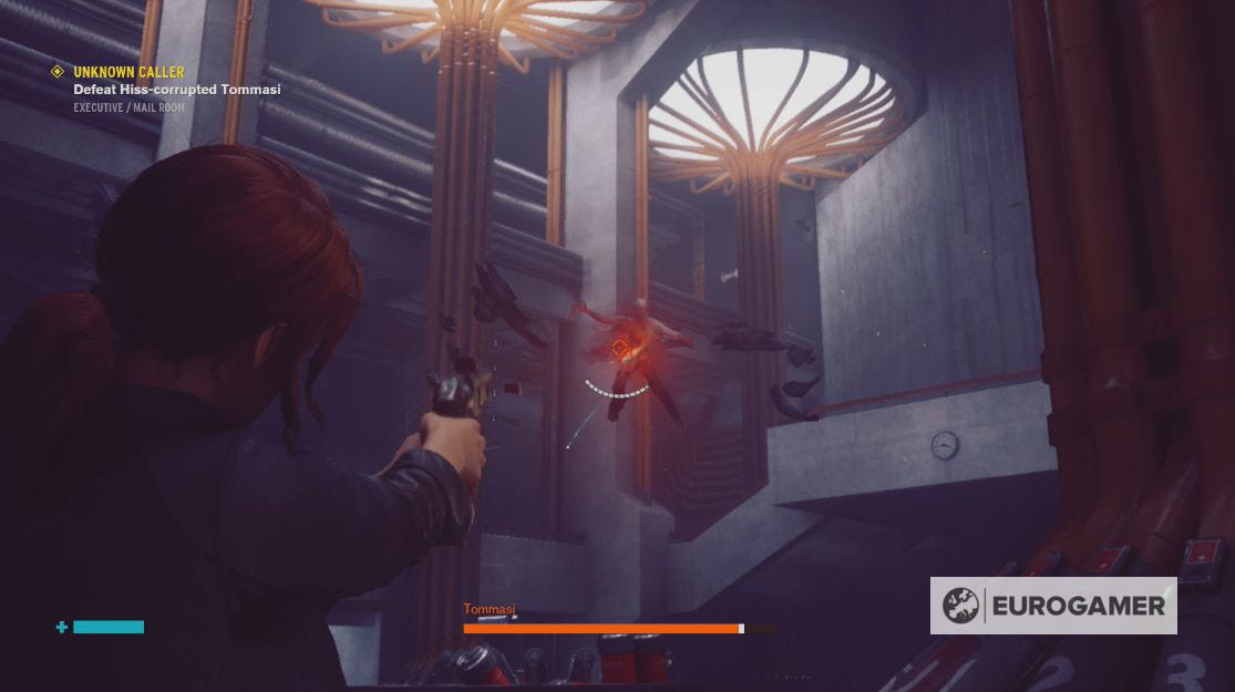 Control - Tommasi boss strategy, how to reach Hotline | Eurogamer.net