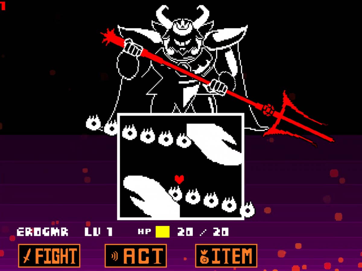 Undertale - Asgore boss strategy and Photoshop Flowey boss strategy  explained