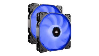 Pick up a pair of Corsair AF140  blue LED cooling fans for £10 from Scan