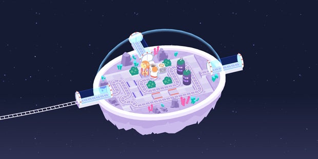 Image for Cosmic Express: adorable train puzzler coming March