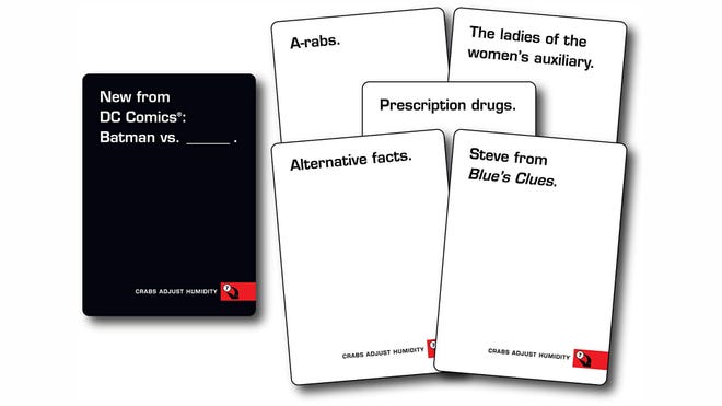 Crabs Adjust Humidity board game cards