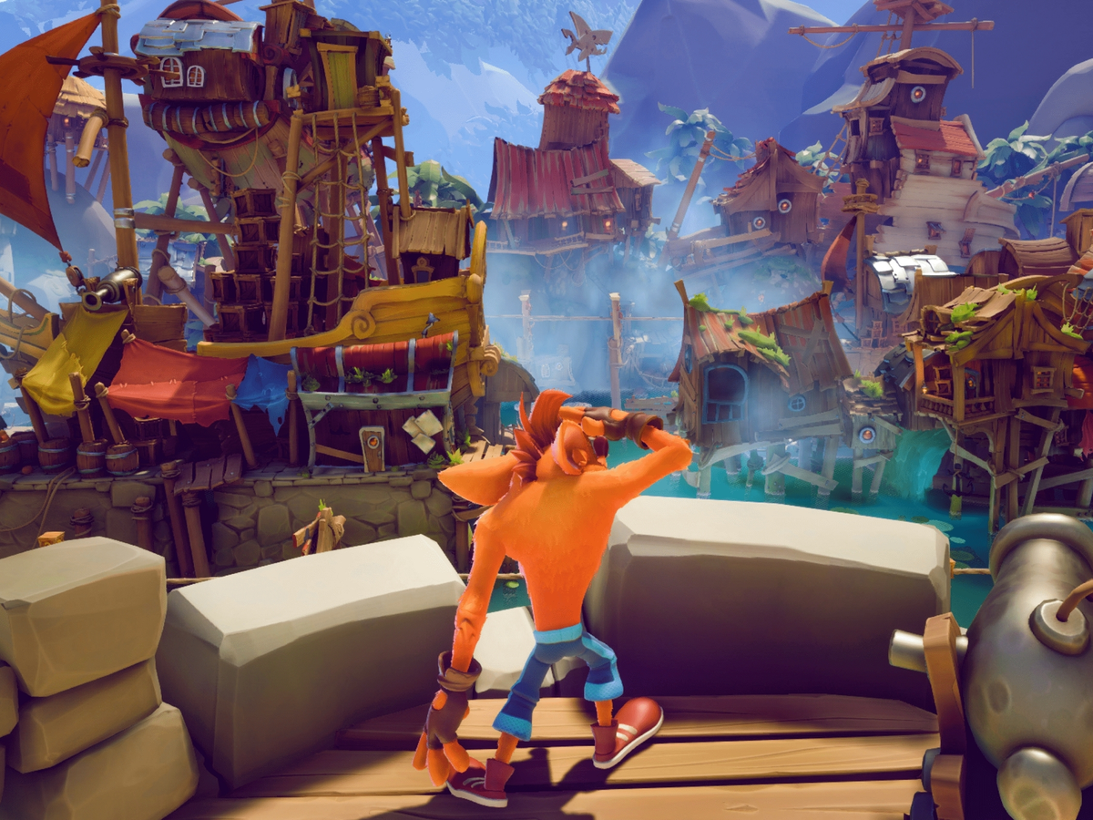 Playing every Crash Bandicoot game in one video