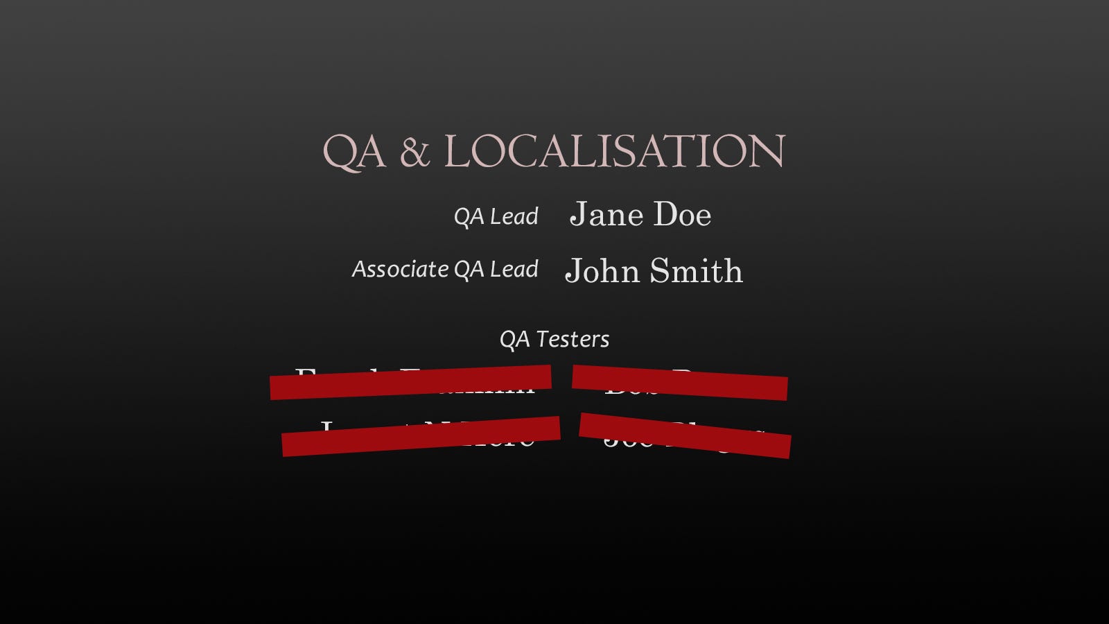 A guide to properly crediting game workers and why it matters ...