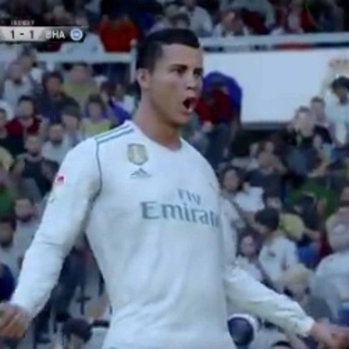 Trend Afrikaanse plastic Cristiano Ronaldo's famous "Siiiiii!" celebration is in FIFA 18 and it  sounds hilariously bad | Eurogamer.net