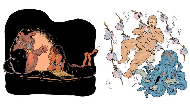 Artwork from RPG book Critters & Companions