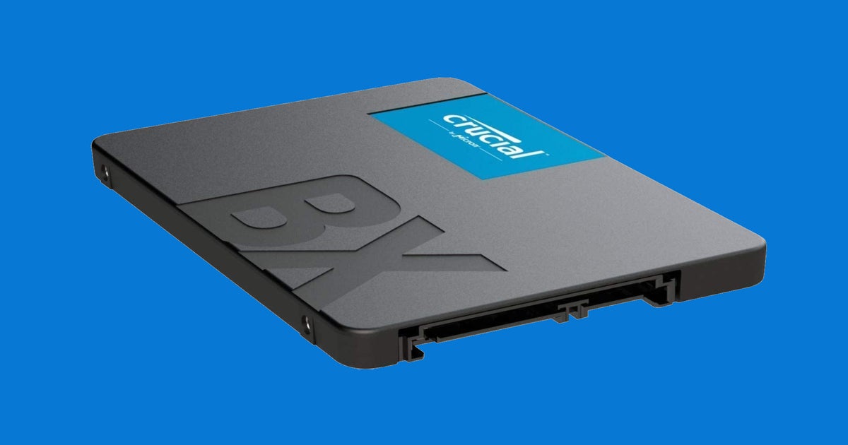 SSD 2To Crucial BX500 Sata 3 540Mo/s 500Mo/s