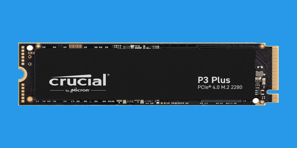 Grab a 1TB Crucial P3 Plus PCIe SSD for just £38 at