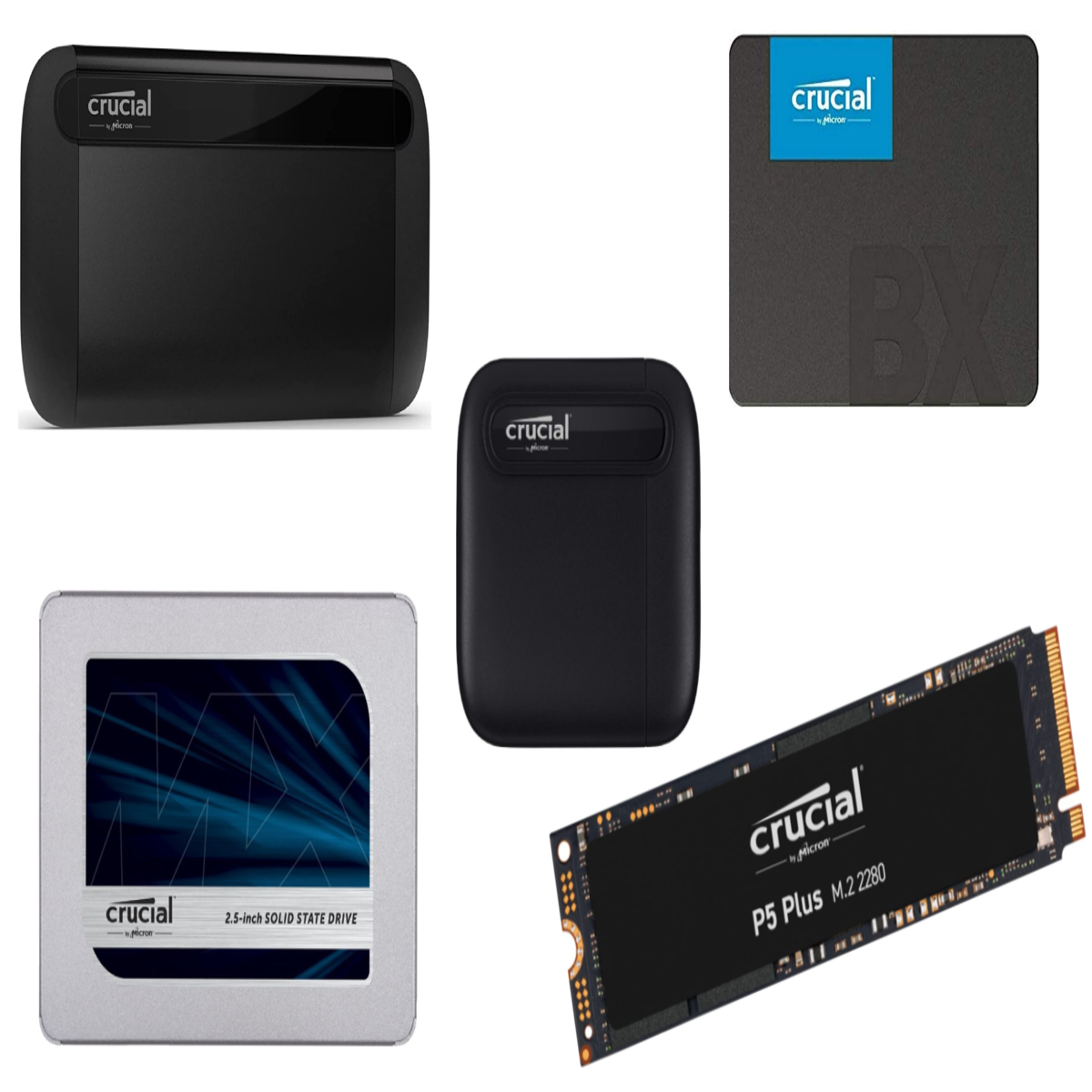 Case for Crucial X6 4TB Portable SSD External Solid State Drive with Case  Only