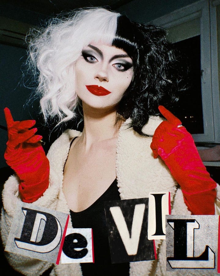 Cruella De Vil Cosplay