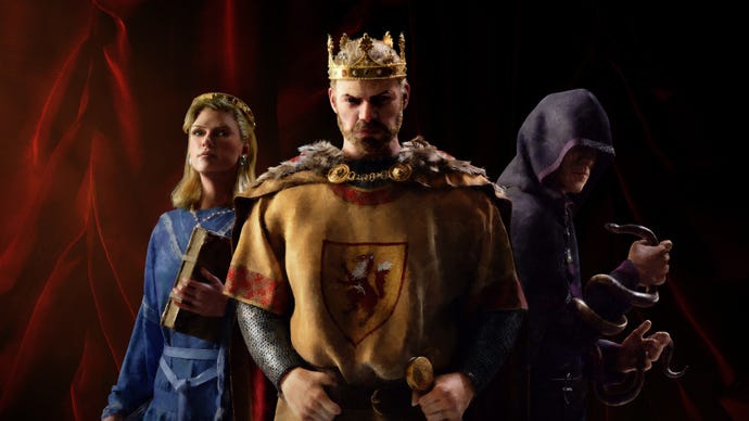 Vodca predstavuje v Kľúčovom umení Crusader Kings 3