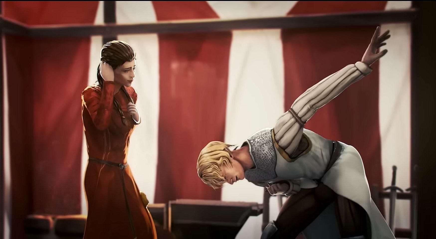 Crusader Kings 3 expansion adds jousting tournaments, kingdom tours, and grand weddings