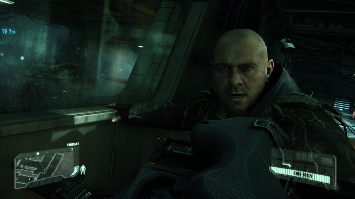 Psycho hands Prophet a bow in Crysis 3.
