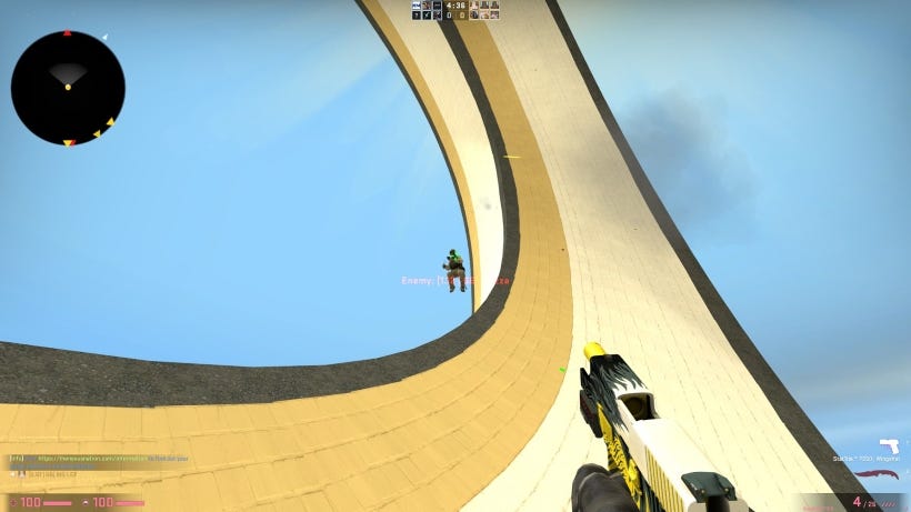 CS:GO - How to surf and play surf maps | Rock Paper Shotgun