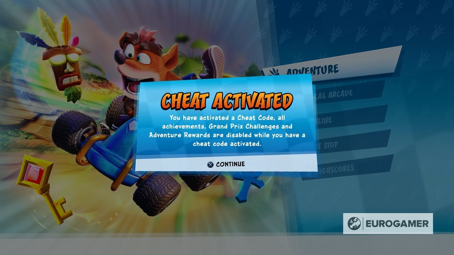 Crash Team Racing NitroFueled cheats list all PS4, Xbox One and