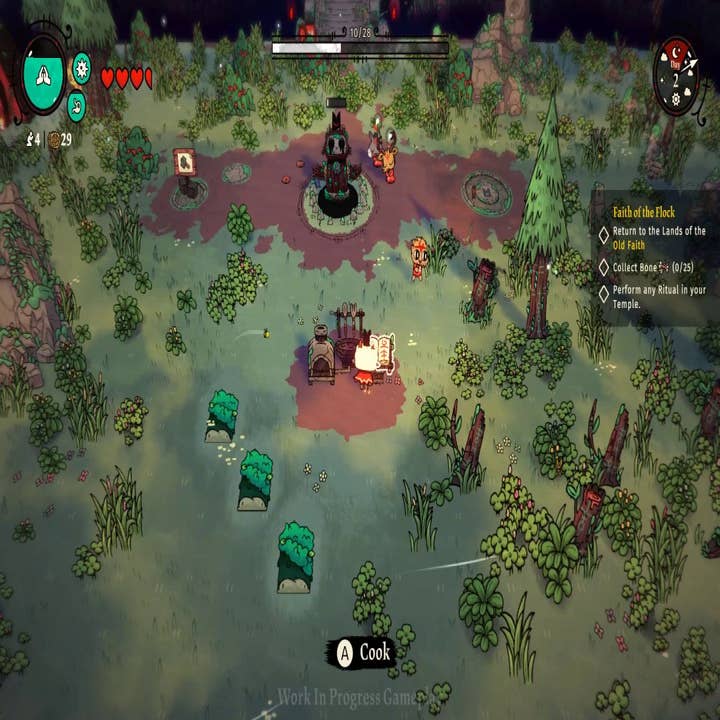 Cult of the Lamb on X: I want to emphasize that Cult of the Lamb's combat  already feels far more fluid and nuanced than in Binding of Isaac  After spending 90 minutes