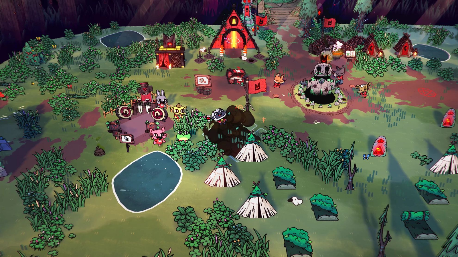 Devolver Digital Details Cult of the Lamb Gameplay Mechanics & Playtime  Ahead of Launch