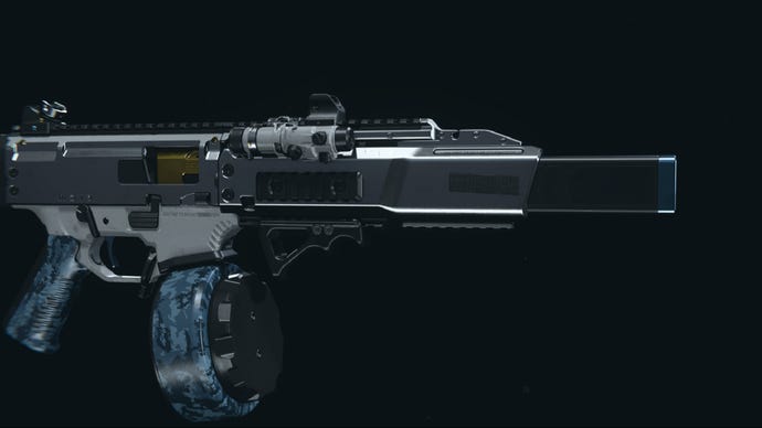A blueprint for the CX-9 SMG in Warzone