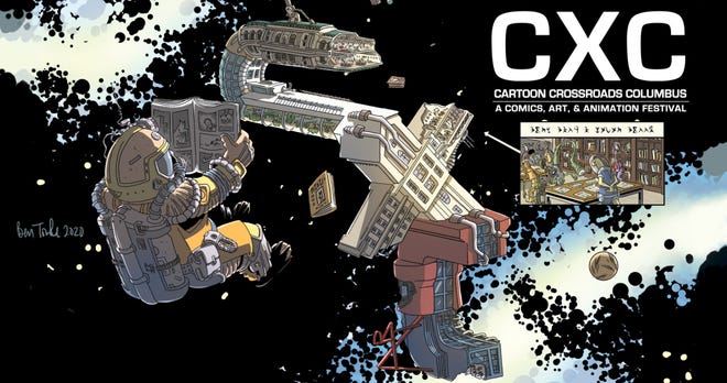 2020's poster of Comics Crossroads Columbus
