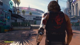 Image for Cyberpunk 2077's in-game context doesn't matter if its marketing contributes to transphobia right now