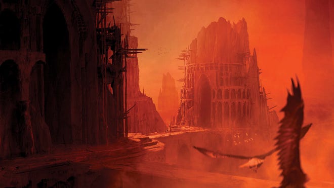 The dusty post-nuke wastes of Cyberpunk Red.