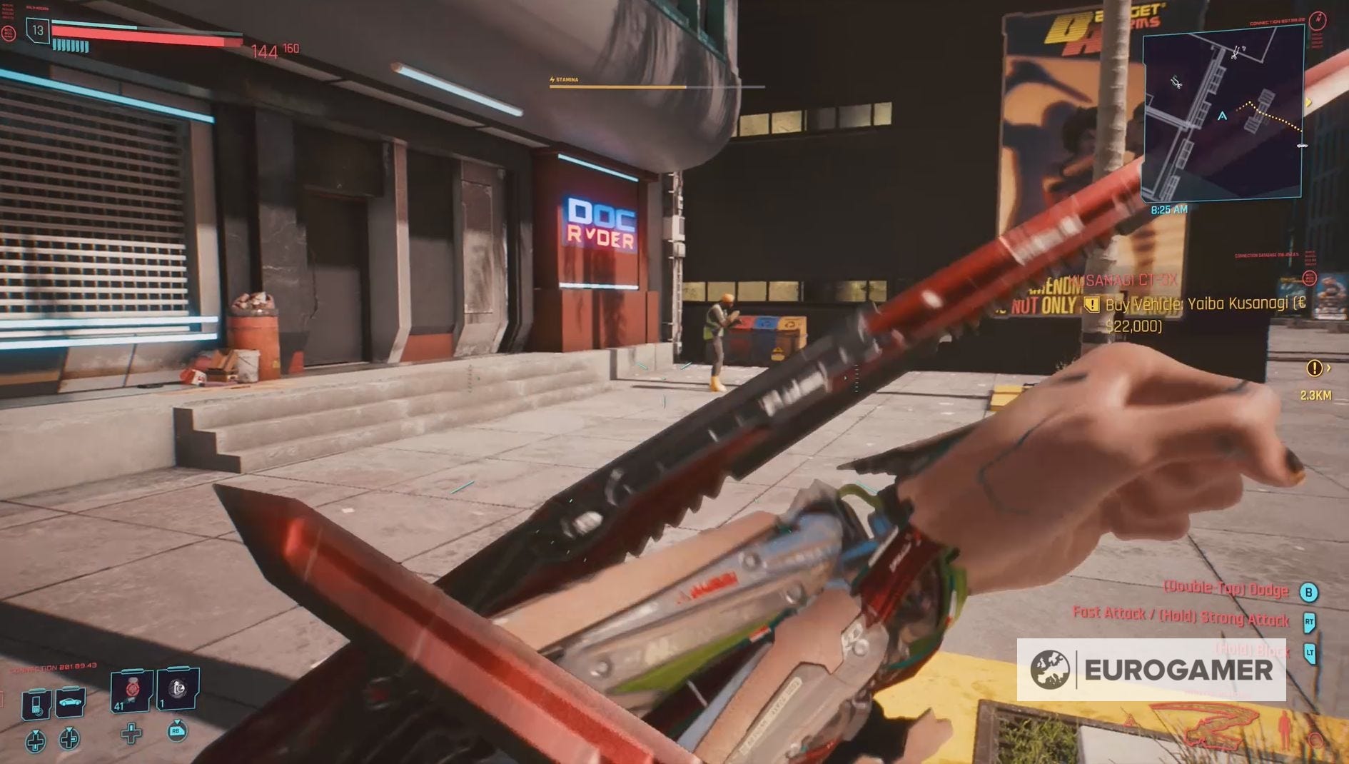 Where To Get Legendary Mantis Blades Cyberpunk Cyberpunk 2077 Mantis Blade locations and mods explained | Eurogamer.net