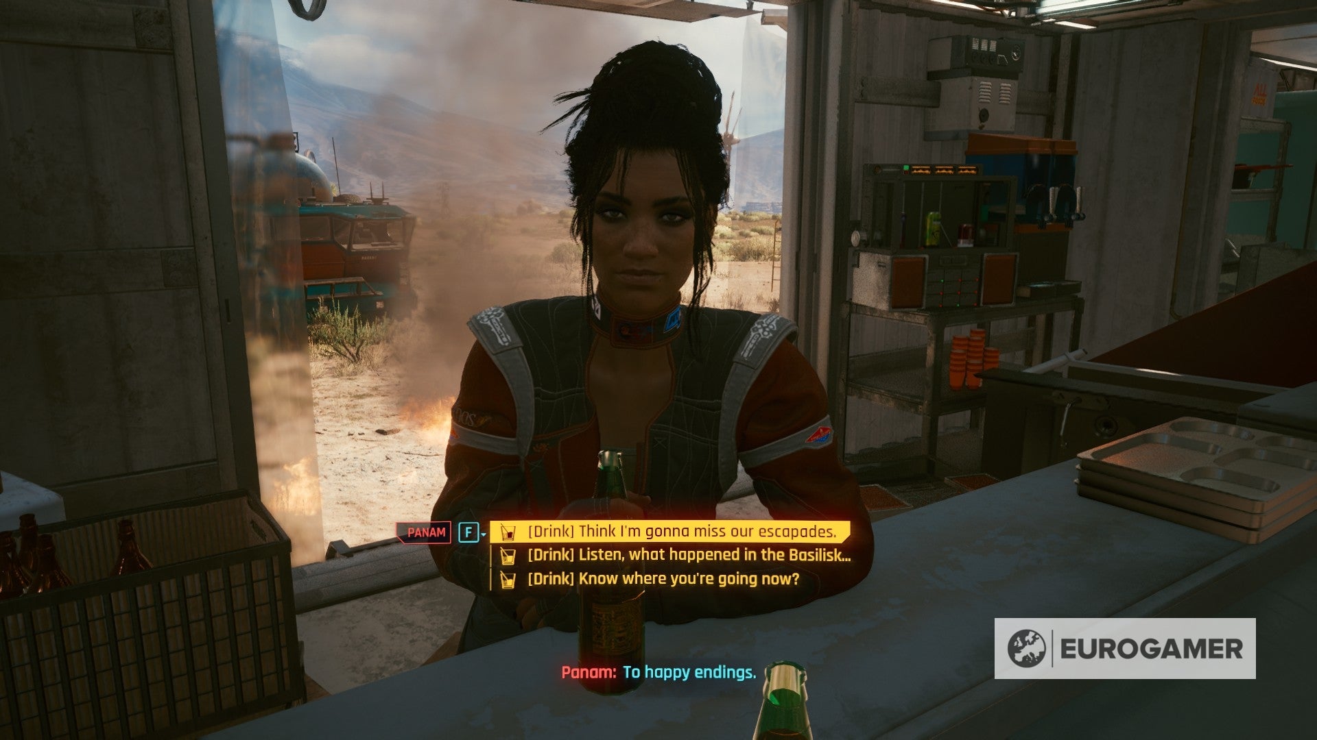 Cyberpunk 2077 Romance Options And How To Romance Judy Panam River   Cyberpunk Romance Panam 8 B 