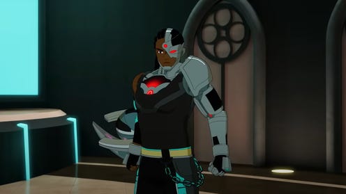 Still animated image of Cyborg
