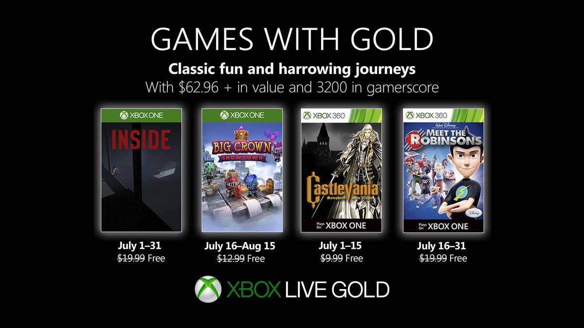 VÍDEO: Jogos Grátis - Games with Gold XBOX One e 360 Março 2017