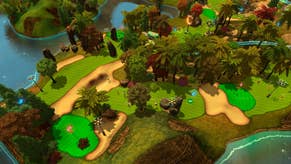 Daft sci-fi golf resort management sim GolfTopia enters Steam early access next week