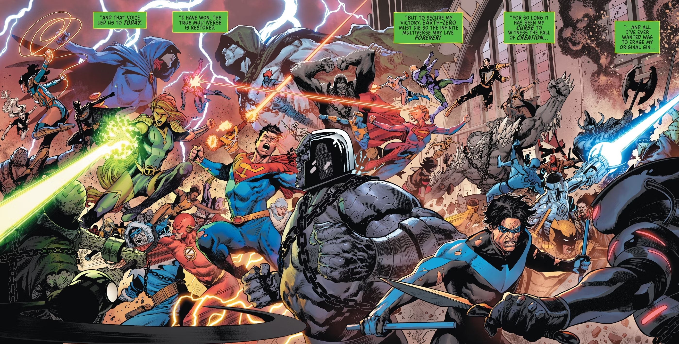 DC's Dark Crisis on Infinite Earths #6: Joshua Williamson and Daniel  Sampere tease a grand finale | Popverse