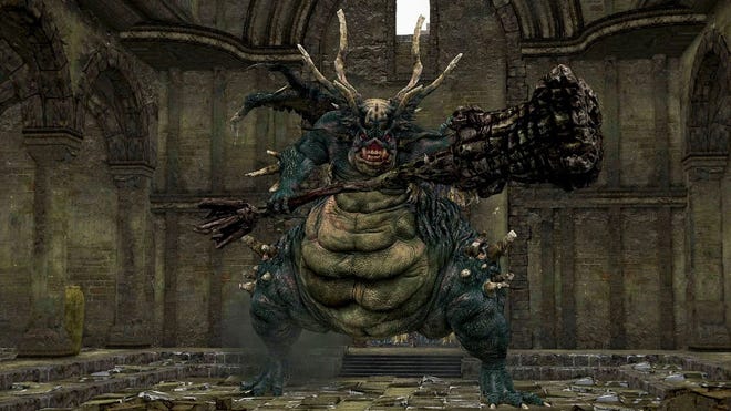 Dark Souls asylum demon
