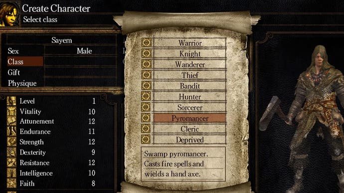Dark Souls Bestes Startgeschenk und Best Klasse erklärt: Warum Pyromancer und der Master Schlüssel die besten Startauswahl sind Dark Souls Bestes Startgeschenk und Best Klasse erklärt: Warum Pyromancer und der Master Schlüssel die besten Startauswahl sind
