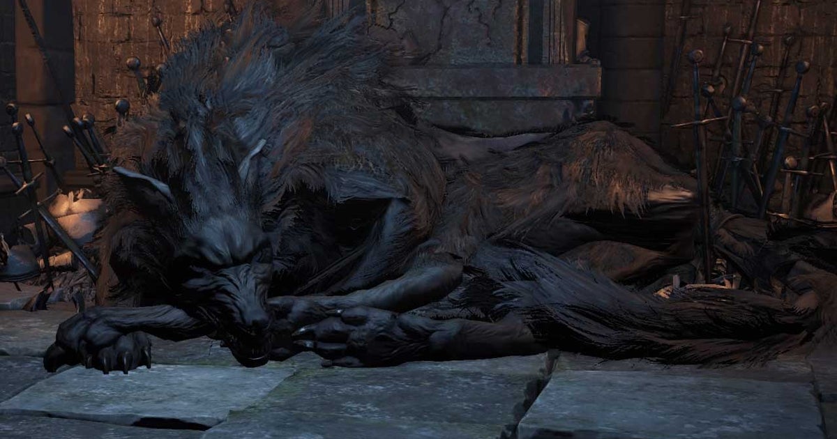 Dark Souls 3 Old Wolf Of Farron To Optional Stray Demon Boss VG247 dark-souls-3-old-wolf-of-farron-to-optional-stray-demon-boss-vg247