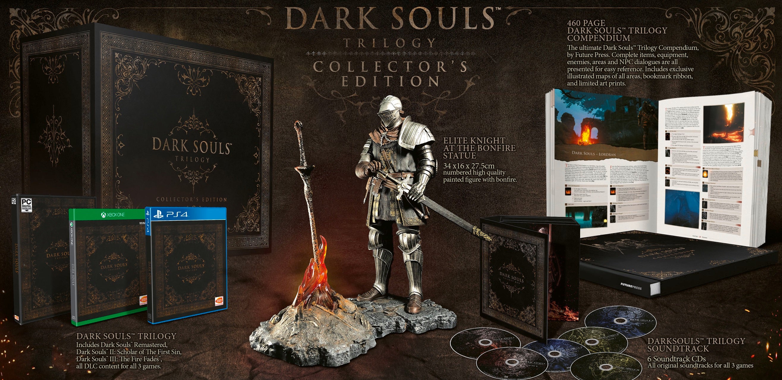 Europe's Dark Souls Trilogy Collector's Edition is pretty swish