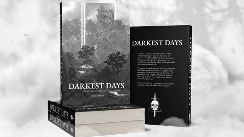 Darkest Days RPG layout
