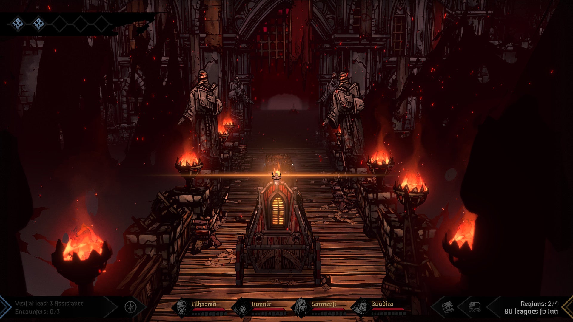 TRADUCTION - Les développeurs de Darkest Dungeon 2 parlent avec VG47 2 darkest dungeon 2 roadtrip | RPG Jeuxvidéo