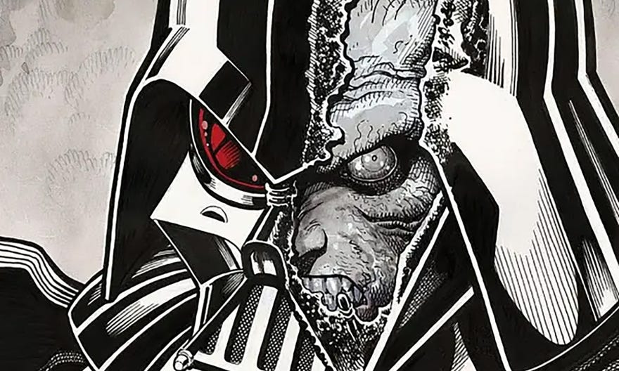 Darth Vader: Black, White, and Red #1 variant cover