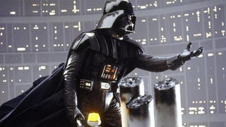 Darth Vader in Cloud City in Empire Strikes Back
