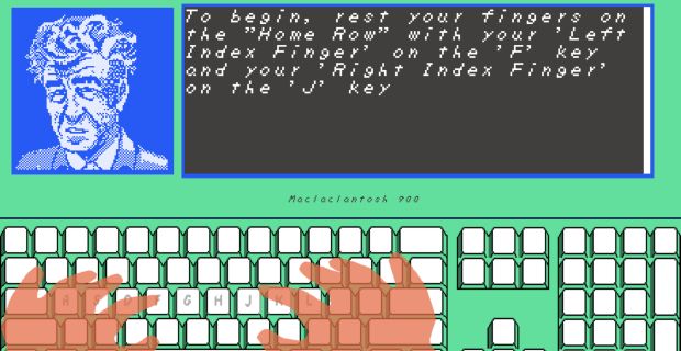Image for Let's analyse David Lynch Teaches Typing as if it's a David Lynch movie